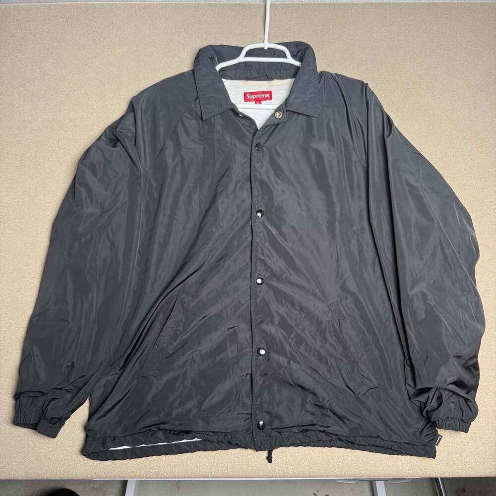 Supreme World Famous Supreme Team Coaches Jacket Black XL